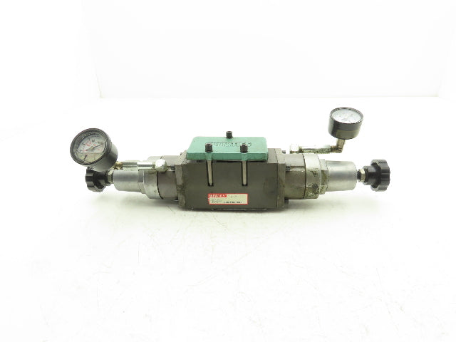 Numatics 554RE100O000000 Pneumatic Dual Pressure Regulator Valve 10-130psi