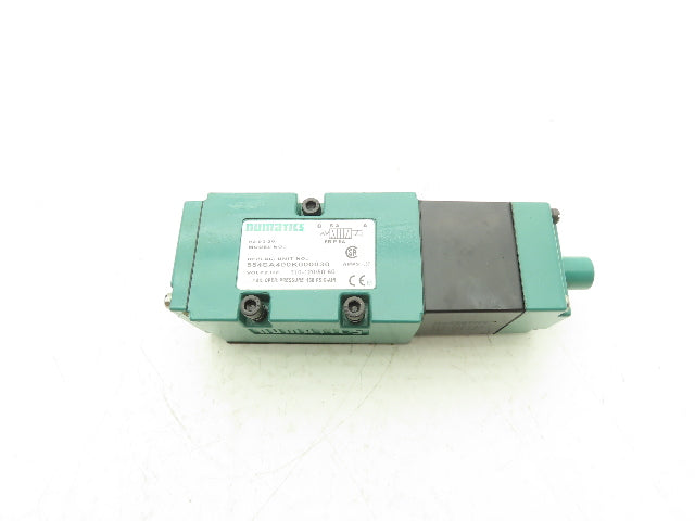 Numatics 554SA400K000030 Pneumatic Solenoid Valve 150psi 120V 5/2-pos