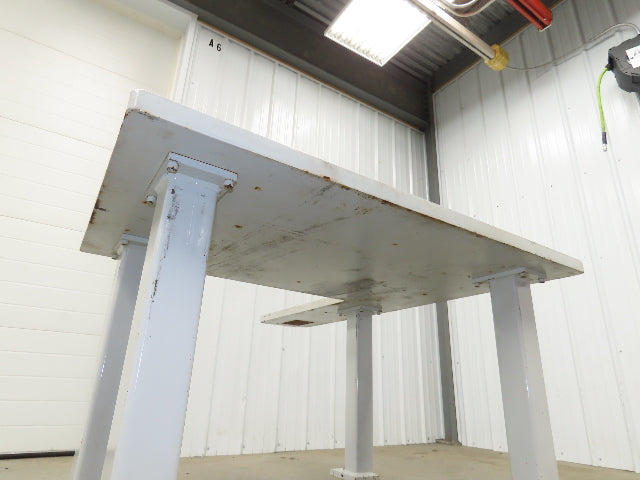 Welding Table Machine Base 1-1/4" Steel Top Work Bench 43x27" Top 28-1/2" H