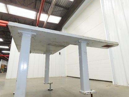 Welding Table Machine Base 1-1/4" Steel Top Work Bench 43x27" Top 28-1/2" H