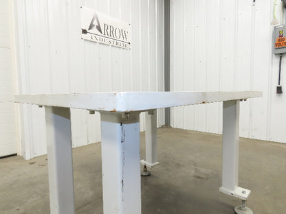 Welding Table Machine Base 1-1/4" Steel Top Work Bench 43x27" Top 28-1/2" H