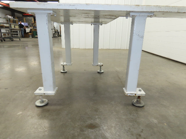 Welding Table Machine Base 1-1/4" Steel Top Work Bench 43x27" Top 28-1/2" H