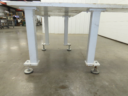 Welding Table Machine Base 1-1/4" Steel Top Work Bench 43x27" Top 28-1/2" H