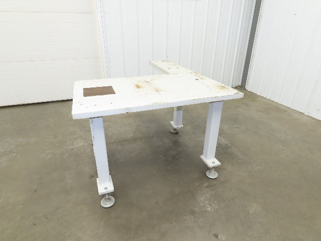 Welding Table Machine Base 1-1/4" Steel Top Work Bench 43x27" Top 28-1/2" H