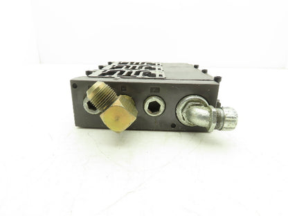 Numatics Mark 55 FlexiBlok 3-Station Pneumatic Solenoid Valve Manifold