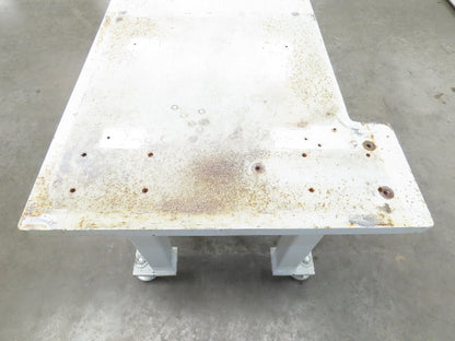 Welding Table Machine Base 1-1/4" Steel Top Work Bench 43x25-1/2" Top 28-1/2" H