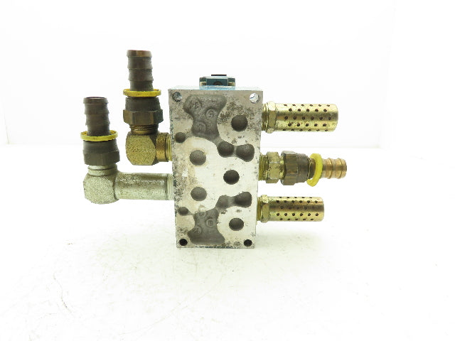 MAC MV-A3B-A111-PM-116AA Pneumatic Solenoid Valve 3/4"NPT Manifold -No Solenoid