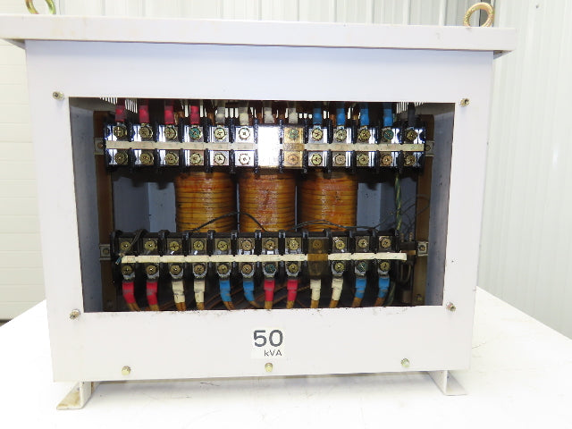 Okuma Power Transformer 50KVA 3PH Voltage Range 200/220/240/380/415/440/480V
