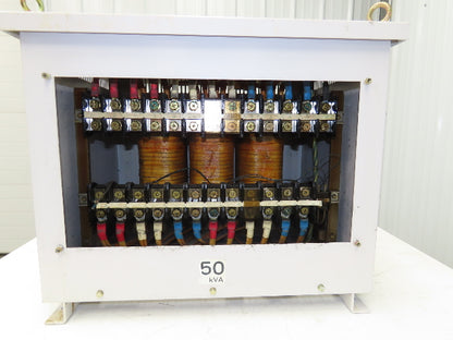 Okuma Power Transformer 50KVA 3PH Voltage Range 200/220/240/380/415/440/480V
