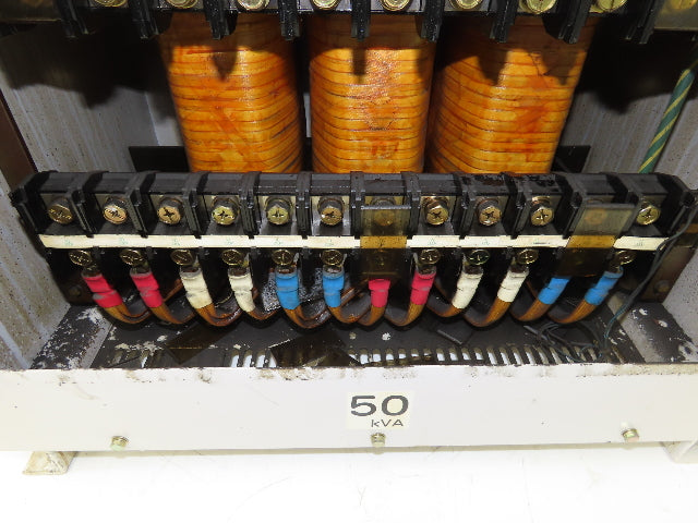 Okuma Power Transformer 50KVA 3PH Voltage Range 200/220/240/380/415/440/480V