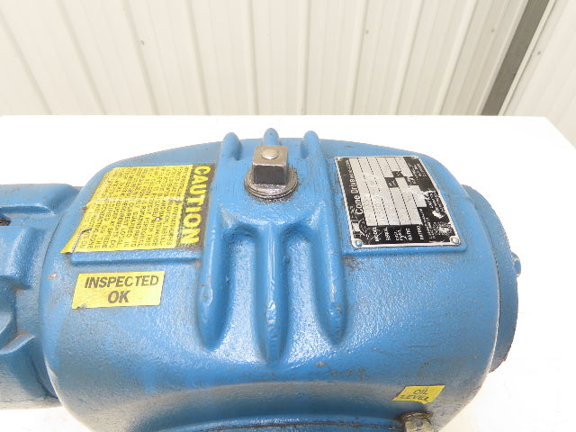 Cone Drive MH035-1 Worm Gearbox 60:1 Ratio 29rpm 2.5Hp LH 140TC