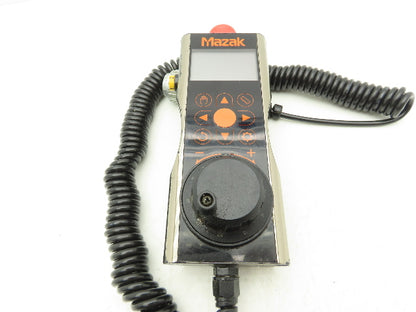 Mazak Handheld Pendant Controller 10-button w/Pulse Generator & Emergency Stop