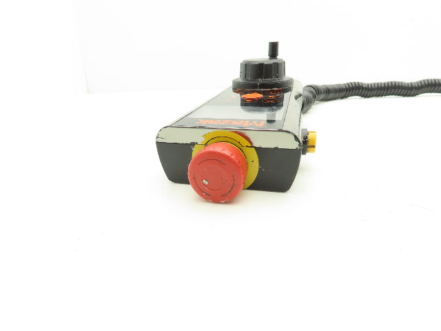 Mazak Handheld Pendant Controller 10-button w/Pulse Generator & Emergency Stop
