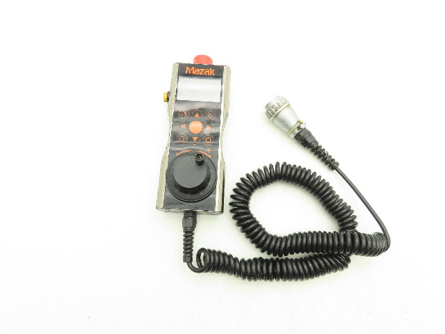 Mazak Handheld Pendant Controller 10-button w/Pulse Generator & Emergency Stop