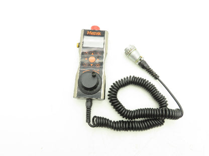 Mazak Handheld Pendant Controller 10-button w/Pulse Generator & Emergency Stop