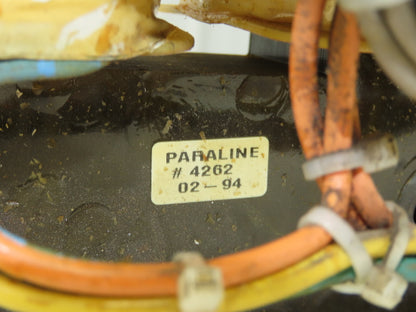 Paraline #4262 Power Transformer 195-260V Input 115/230V Output from Haas
