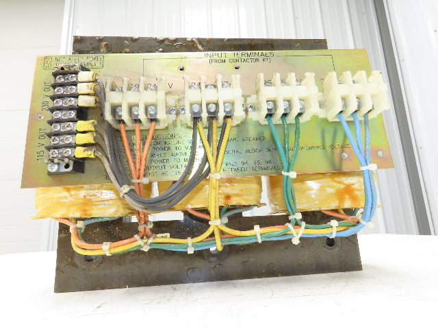 Paraline #4262 Power Transformer 195-260V Input 115/230V Output from Haas