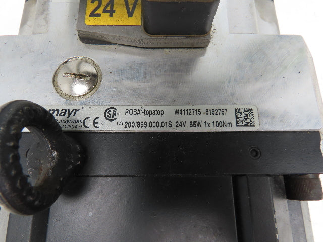 Rexroth MSK101E-0200-FN-M1-AG2-NNAN Servo Motor 600V 3PH with Roba-Topstop Brake