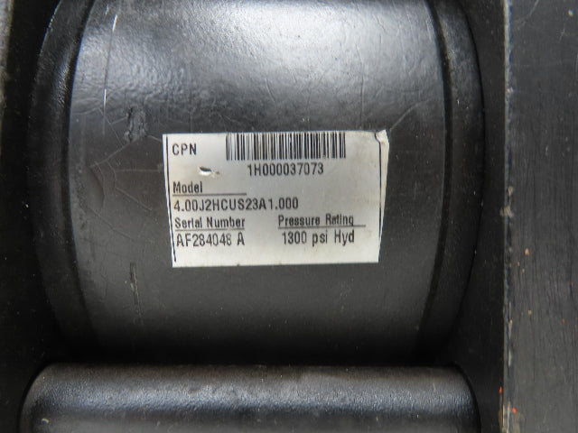 Parker 4.00 J2HCUS23A 2H Series Hydraulic Cylinder 4" Bore 1" Stroke 1300psi