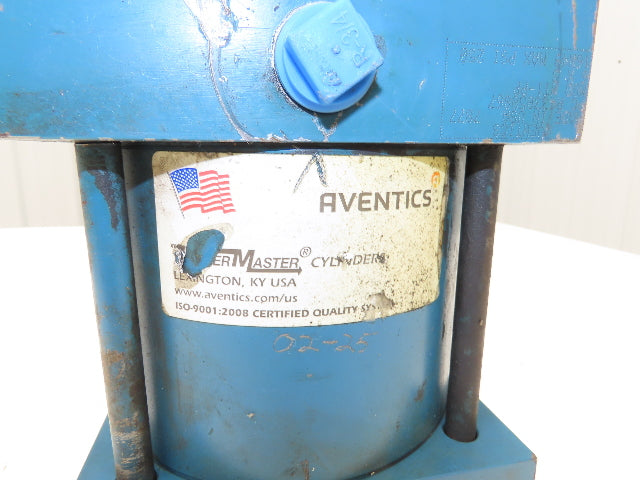 Aventics MT1-PP Pneumatic Air Cylinder 6" Bore 3" Stroke 250psi Trunnion Mount