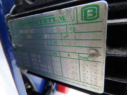 Technosystems 011 Lubrication System Single Line XS 56 B2 230/460 3 Ph