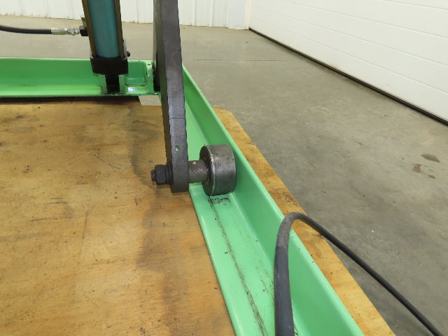 Custom Hydraulic Scissor Lift Table 2500lb 55"x51" Top 35" Travel 480V 3Ph