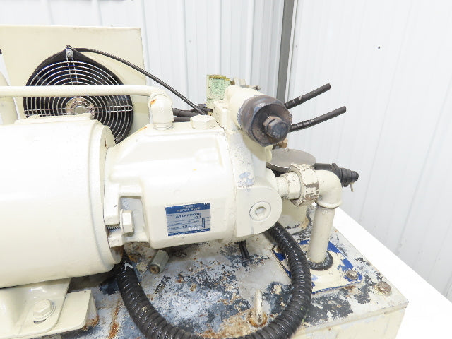 Yuken A10-FR01B-11 Hydraulic Power Unit 27 Liter Tank 4.5gpm 1015psi 220V 3PH