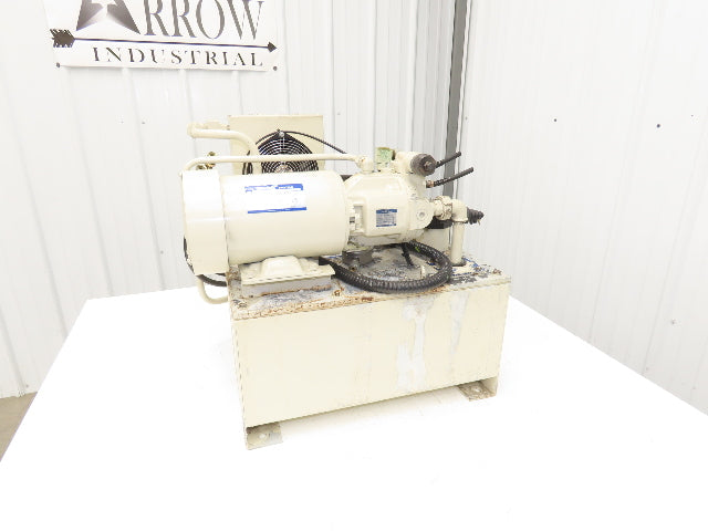 Yuken A10-FR01B-11 Hydraulic Power Unit 27 Liter Tank 4.5gpm 1015psi 220V 3PH