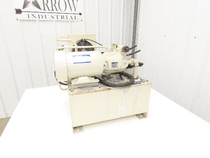 Yuken A10-FR01B-11 Hydraulic Power Unit 27 Liter Tank 4.5gpm 1015psi 220V 3PH
