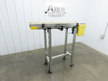 Direct Conveyors 12"x 50"L Belt Conveyor .33Hp 230/460V 3PH 13 FPM Adj Incline