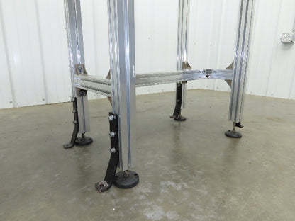 Direct Conveyors 12"x 50"L Belt Conveyor .33Hp 230/460V 3PH 13 FPM Adj Incline
