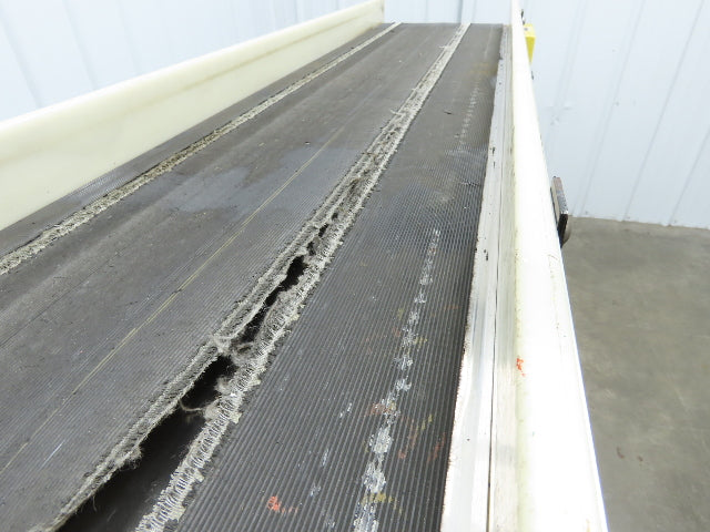 Direct Conveyors 12"x 50"L Belt Conveyor .33Hp 230/460V 3PH 13 FPM Adj Incline