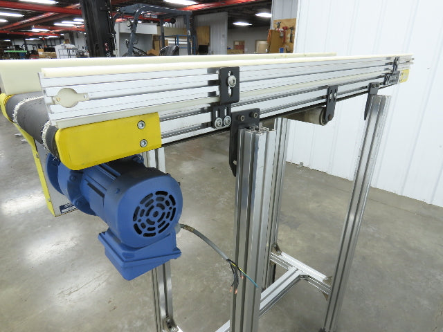 Direct Conveyors 12"x 50"L Belt Conveyor .33Hp 230/460V 3PH 13 FPM Adj Incline