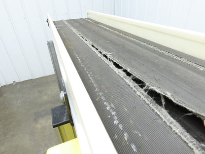 Direct Conveyors 12"x 50"L Belt Conveyor .33Hp 230/460V 3PH 13 FPM Adj Incline