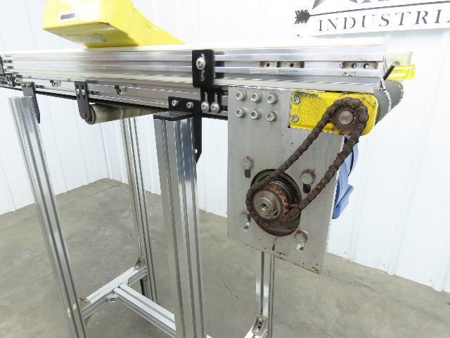 Direct Conveyors 12"x 50"L Belt Conveyor .33Hp 230/460V 3PH 13 FPM Adj Incline