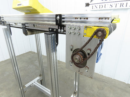 Direct Conveyors 12"x 50"L Belt Conveyor .33Hp 230/460V 3PH 13 FPM Adj Incline