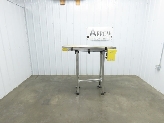 Direct Conveyors 12"x 50"L Belt Conveyor .33Hp 230/460V 3PH 13 FPM Adj Incline