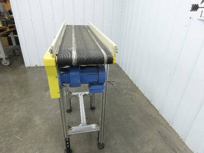 Direct Conveyors 12"x 50"L Belt Conveyor .33Hp 230/460V 3PH 13 FPM Adj Incline