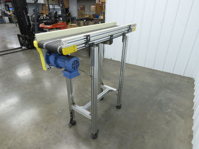 Direct Conveyors 12"x 50"L Belt Conveyor .33Hp 230/460V 3PH 13 FPM Adj Incline