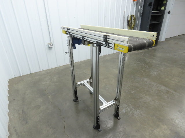 Direct Conveyors 12"x 50"L Belt Conveyor .33Hp 230/460V 3PH 13 FPM Adj Incline