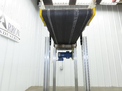 Direct Conveyors 12"x 50"L Belt Conveyor .33Hp 230/460V 3PH 13 FPM Adj Incline