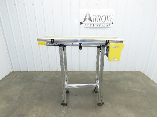 Direct Conveyors 12"x 50"L Belt Conveyor .33Hp 230/460V 3PH 13 FPM Adj Incline