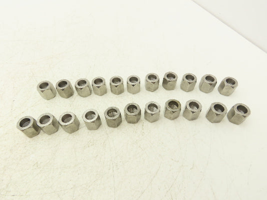 Parker 6BTX-SS JIC 37° Flare Hex Nut 11/16" UN/UNF-2B Female Thread Lot of 22
