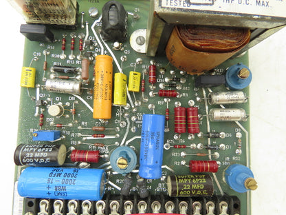 Acrison 105-2-178 SCR Printed Circuit Control Interface Board PCB