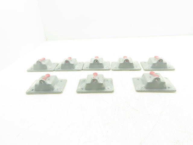 Carlon E98TSCN Weatherproof Toggle Switch Cover Polycarbonate 4.75 x 3" Lot of 8