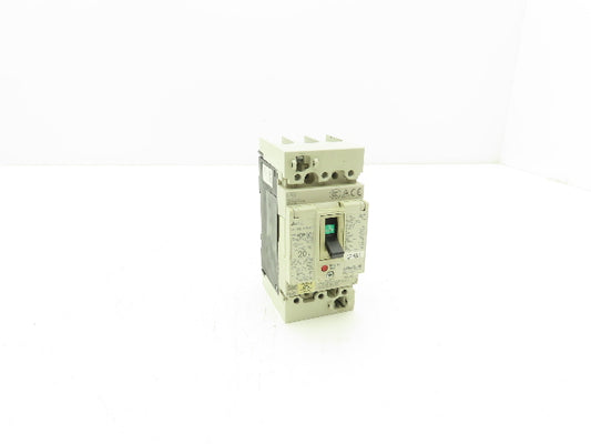 Mitsubishi NF50-SVFU320 Molded Case Circuit Breaker 3-Pole 20A 240VAC