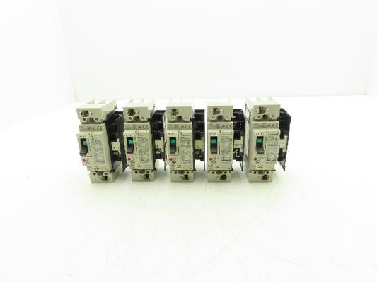 Mitsubishi Electric NF50SVFU Molded Case Circuit Breaker 5A 2-Pole 240V Lot of 5