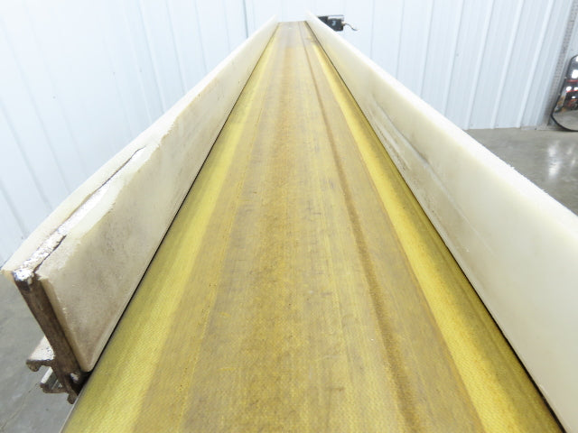QC Industries 96"L Flat Belt Conveyor 150mm Belt Width 115V End Drive 34 FPM