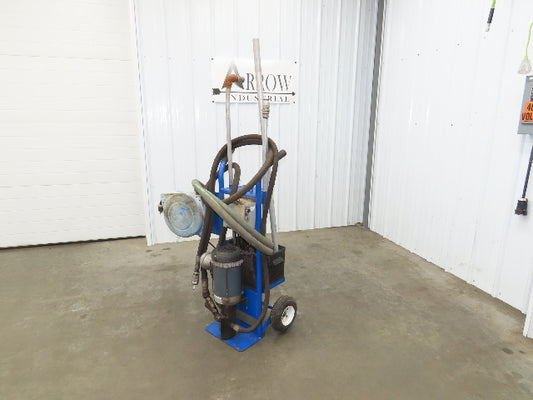 Hy-Pro Portable Oil Filter Transfer Cart Pump 5GPM 120V 1Hp Motor Viking