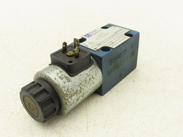 Rexroth 4WE6 D 61/EG24N9K4 Hydraulic Solenoid Directional Spool Valve 24 VDC